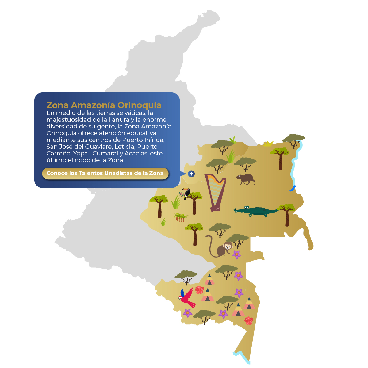 Zona Amazonía Orinoquía